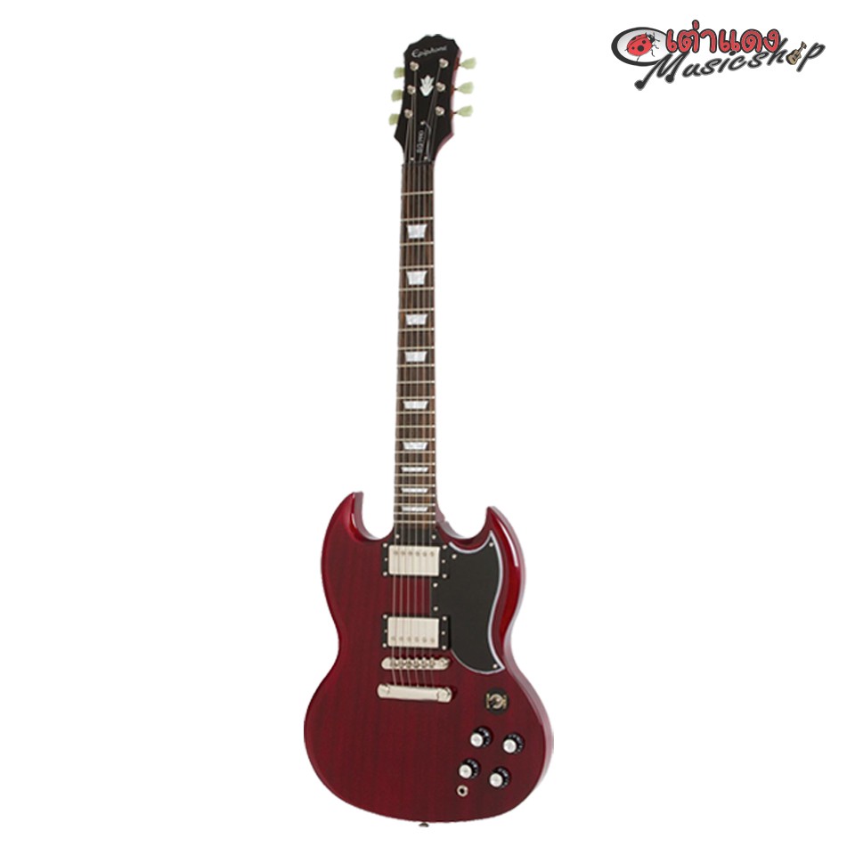 SG Epiphone G-400 McQuade & Long | Red Trans - LTD Pro Deluxe G-400 Epiphone バイブローラ ギター