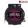 สายแจ็ค Ernie Ball 10Ft Straight / Angle Instrument Cable สี Black