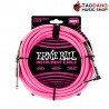 สายแจ็ค Ernie Ball 10Ft Straight / Angle Instrument Cable สี Black