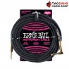 สายแจ็ค Ernie Ball 18Ft Straight / Angle Instrument Cable สี Black