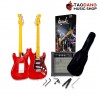 Box Set กีต้าร์ไฟฟ้า Kazuki BKZ-VST สี Red