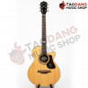 กีต้าร์โปร่งไฟฟ้า Mantic GT10ACE สี Natural