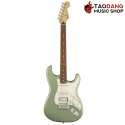 กีต้าร์ไฟฟ้า Fender Player Stratocaster HSS PF สี Sage Greem Metallic