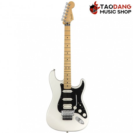 กีต้าร์ไฟฟ้า Fender Player Stratocaster FR HSS สี Polar White