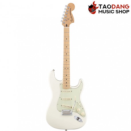 กีต้าร์ไฟฟ้า Fender Deluxe Roadhouse Stratocaster สี Olympic White