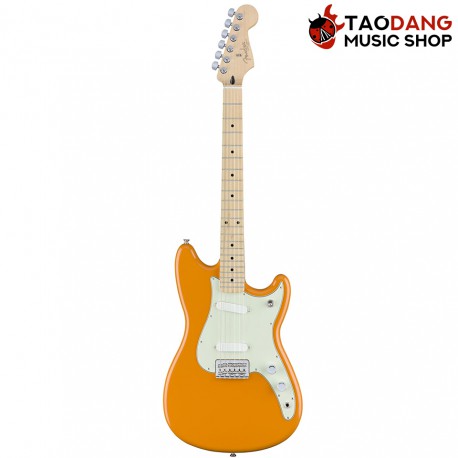 กีต้าร์ไฟฟ้า Fender Duo Sonic สี Capro Orange