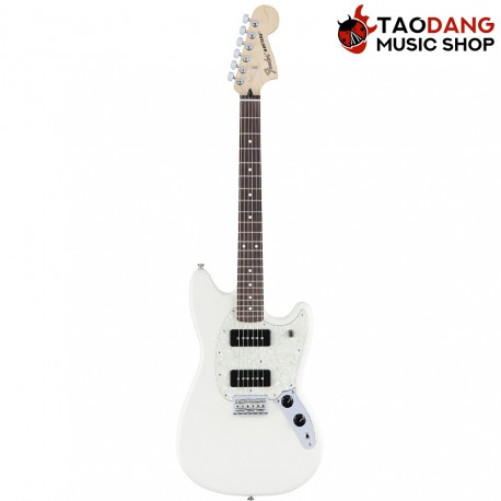 กีต้าร์ไฟฟ้า Fender Mustang 90 RW สี Olympic White