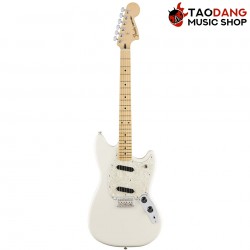 กีต้าร์ไฟฟ้า Fender Mustang MN สี Olympic White