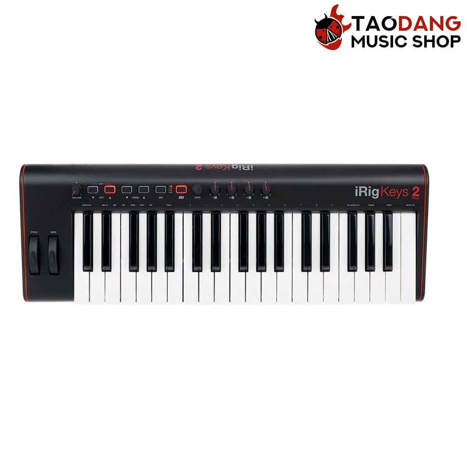 มิดิคีย์บอร์ด IK Multimedia iRig Keys 2 Pro - เต่าแดง