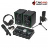 ชุดอุปกรณ์บันทึกเสียง Mackie Studio Bundle