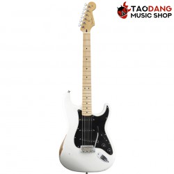 กีต้าร์ไฟฟ้า Fender Road Worn Player Stratocaster สี Olympic White