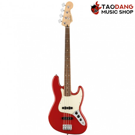 เบสไฟฟ้า Fender Player Jazz Bass PF สี Sonic Red