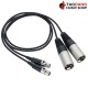 สายสัญญาณ Zoom TXF-8 TA3 to XLR Cable