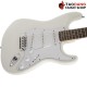 กีต้าร์ไฟฟ้า Squier FSR Affinity Stratocaster สี Olympic White