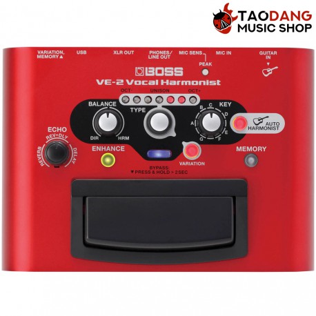 เอฟเฟคร้อง Boss VE-2 Vocal Harmonist