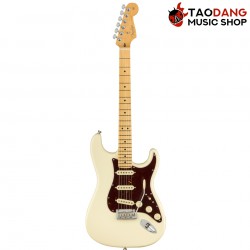 กีต้าร์ไฟฟ้า Fender American Professional II Stratocaster MN สี Olympic White