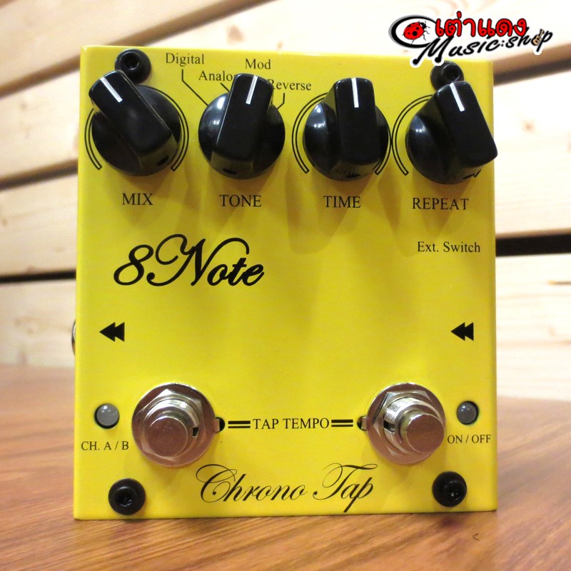 8Note Chrono Tap Delay Pedal