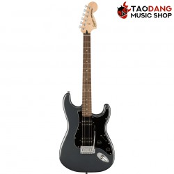 กีต้าร์ไฟฟ้า Squier Affinity Stratocaster HH สี Charcoal Frost Metallic