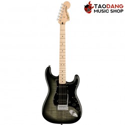 กีต้าร์ไฟฟ้า Squier Affinity Stratocaster FMT HSS สี Black Burst