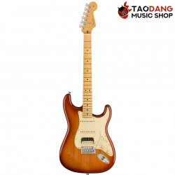 กีต้าร์ไฟฟ้า Fender American Professional II Stratocaster HSS MN สี Sienna Sunburst