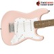 กีต้าร์ไฟฟ้า Squier Mini Stratocaster สี Shell Pink