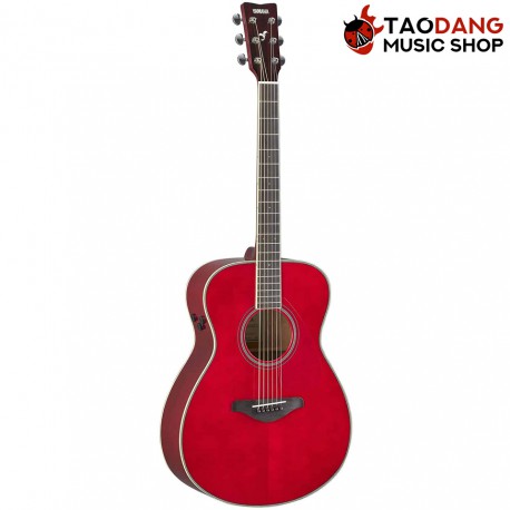 กีต้าร์โปร่งไฟฟ้า Yamaha FS-TA สี Ruby Red