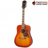 กีต้าร์โปร่งไฟฟ้า Epiphone Hummingbird 12 Strings