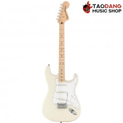 กีต้าร์ไฟฟ้า Squier Affinity Stratocaster MN สี Olympic White