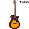 กีต้าร์โปร่งไฟฟ้า YAMAHA FSX830C สี Brown Sunburst 