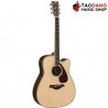 กีต้าร์โปร่งไฟฟ้า YAMAHA FGX830C // 02 สี Natural 