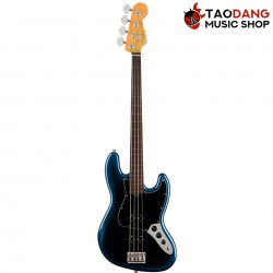 กีต้าร์โปร่ง Fender American Professional II J Bass Fretless สี Dark Night