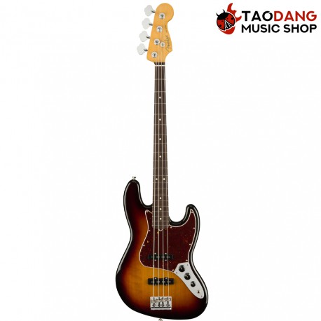เบสไฟฟ้าFender American Professional II Jazz Bass RW  สี  3 Color Sunburst