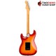 กีต้าร์ไฟฟ้า Fender American Ultra Luxe Stratocaster สี Plasma Red Burst