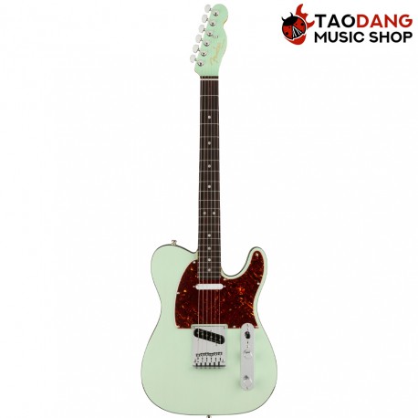 กีต้าร์ไฟฟ้า Fender American Ultra Luxe Telecaster สี Transparent Surt Green