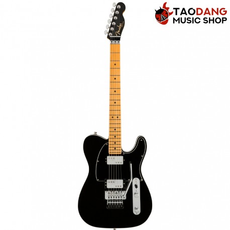กีต้าร์ไฟฟ้า Fender American Ultra Luxe Telecaster Floyd Rose HH สี Mystic Black