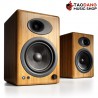 ลำโพงมอนิเตอร์ Audioengine A5+ Classic สี Natural Bamboo