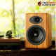 ลำโพงมอนิเตอร์ Audioengine A5+ Classic สี Natural Bamboo
