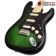 กีต้าร์ไฟฟ้า Fender Player Stratocaster HSS Plus Top สี Green Burst