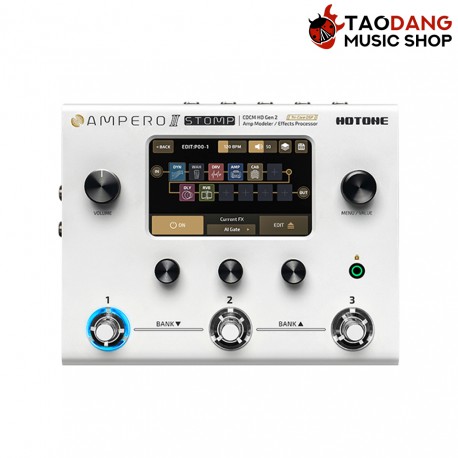 มัลติเอฟเฟคกีต้าร์ไฟฟ้า Hotone Ampero II Stomp