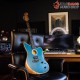 กีต้าร์โปร่งไฟฟ้า Fender AMERICAN ACOUSTASONIC JAZZMASTER สี Ocean Turquoise
