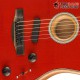 กีต้าร์โปร่งไฟฟ้า Fender American Acoustasonic Stratocaster สี Dakota Red