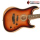 กีต้าร์โปร่งไฟฟ้า Fender American Acoustasonic Stratocaster สี 3-Color Sunburst