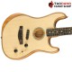 กีต้าร์โปร่งไฟฟ้า Fender American Acoustasonic Stratocaster สี Natural