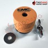 สักหลาดรองฉาบพร้อมฟองน้ำรองฉาบ CMC สี Orange