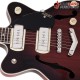 กีต้าร์ไฟฟ้า Gretsch G2655-P90 Streamliner สี Claret Burst