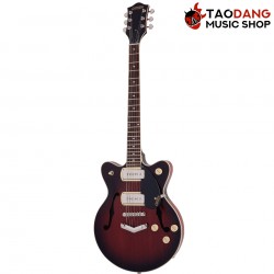 กีต้าร์ไฟฟ้า Gretsch G2655-P90 Streamliner สี Claret Burst