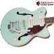 กีต้าร์ไฟฟ้า Gretsch G2655T-P90 Streamliner สี Two-Tone Mint Metallic 