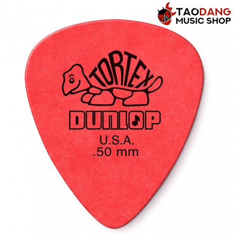 ปิ๊กกีต้าร์ Jim Dunlop Tortex Standard 418R 0.50mm สี Red