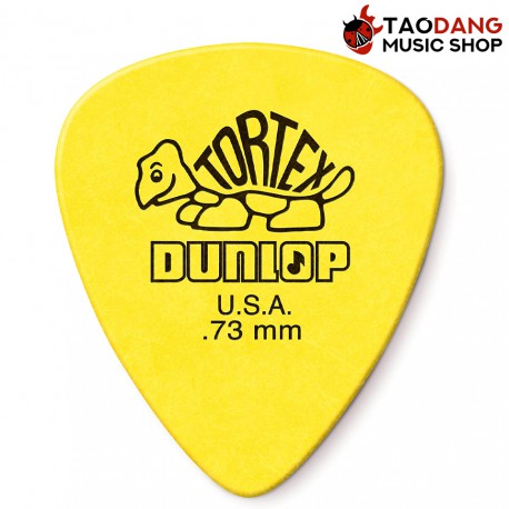 ปิ๊กกีต้าร์ Jim Dunlop Tortex Standard 418R ขนาด 0.73 mm สี Yellow