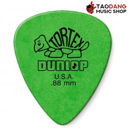 ปิ๊กกีต้าร์ Jim Dunlop Tortex Standard 418R ขนาด 0.88 mm สี Green